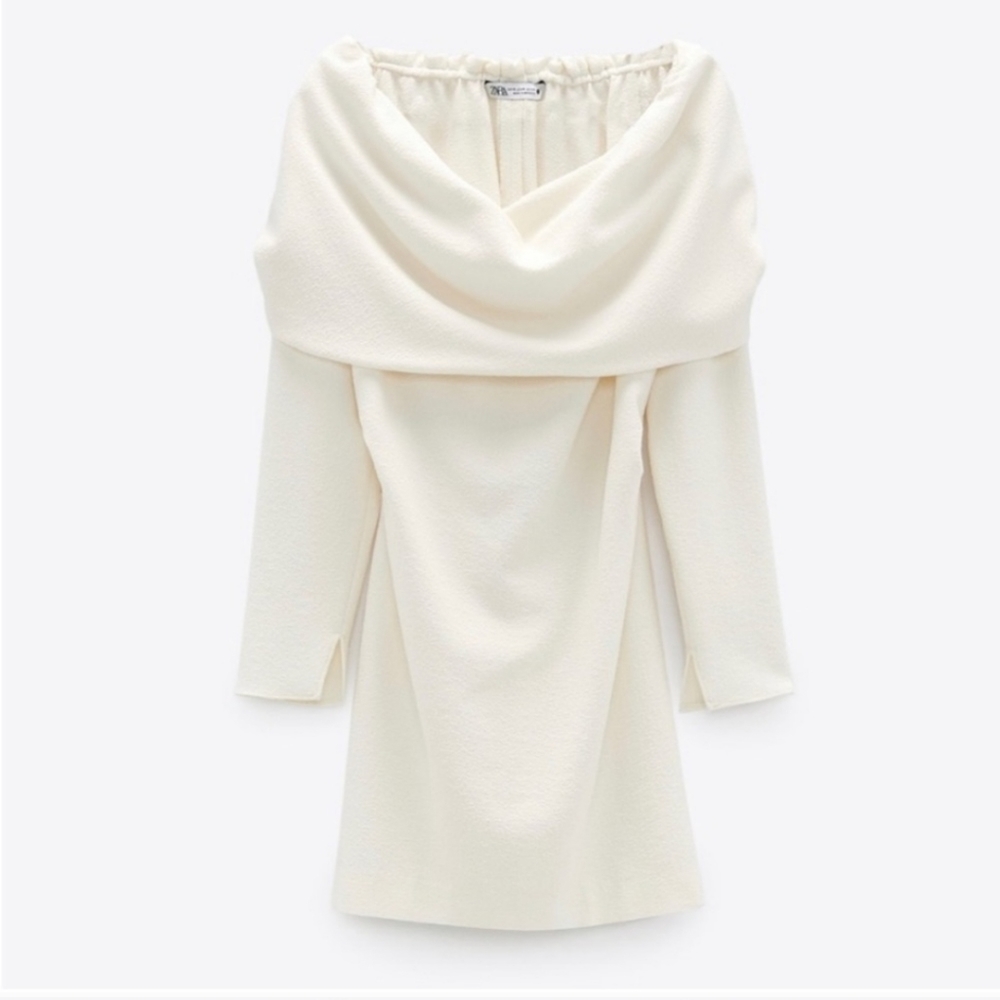 Zara NWT Off the Shoulder Dress